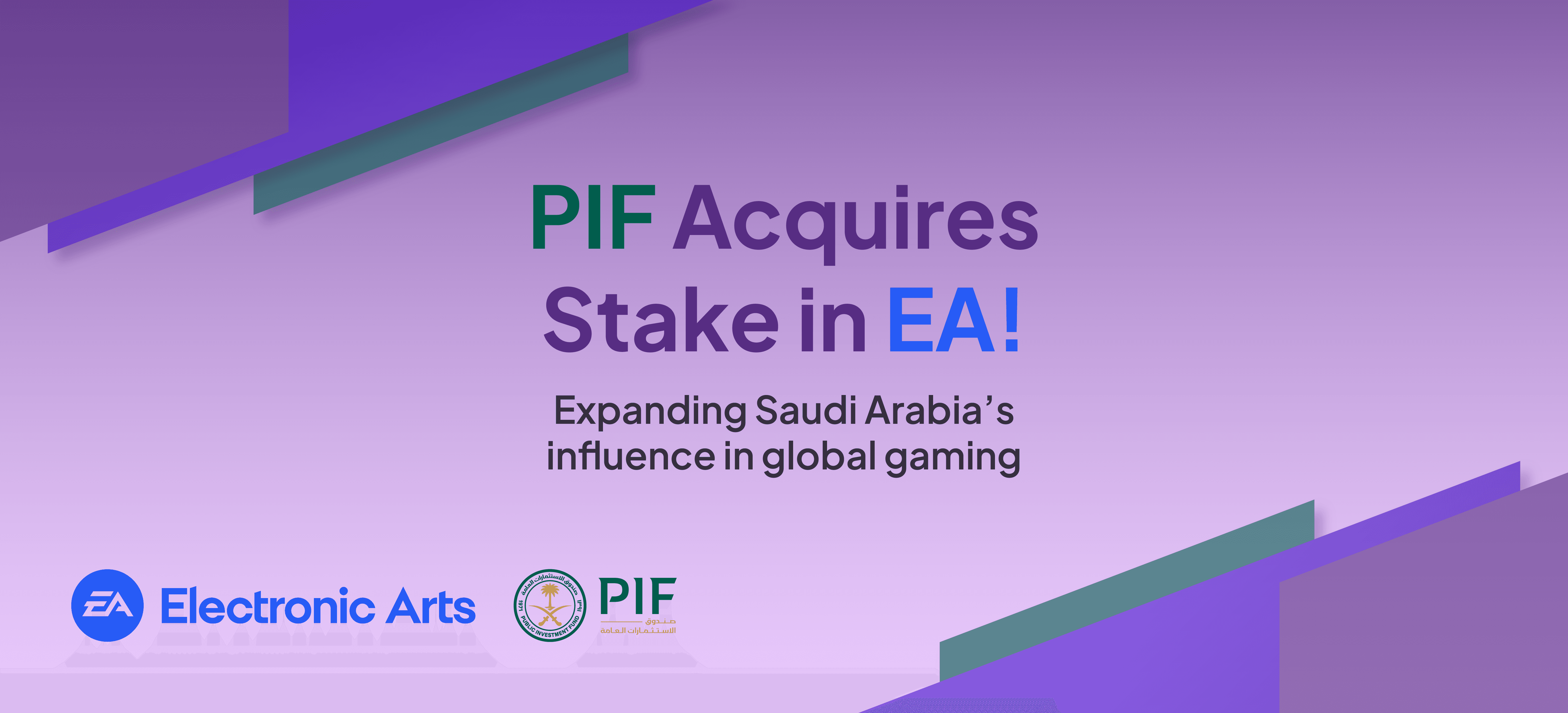 Saudi PIF Acquires Stake in EA to Expand Global Gaming Influence